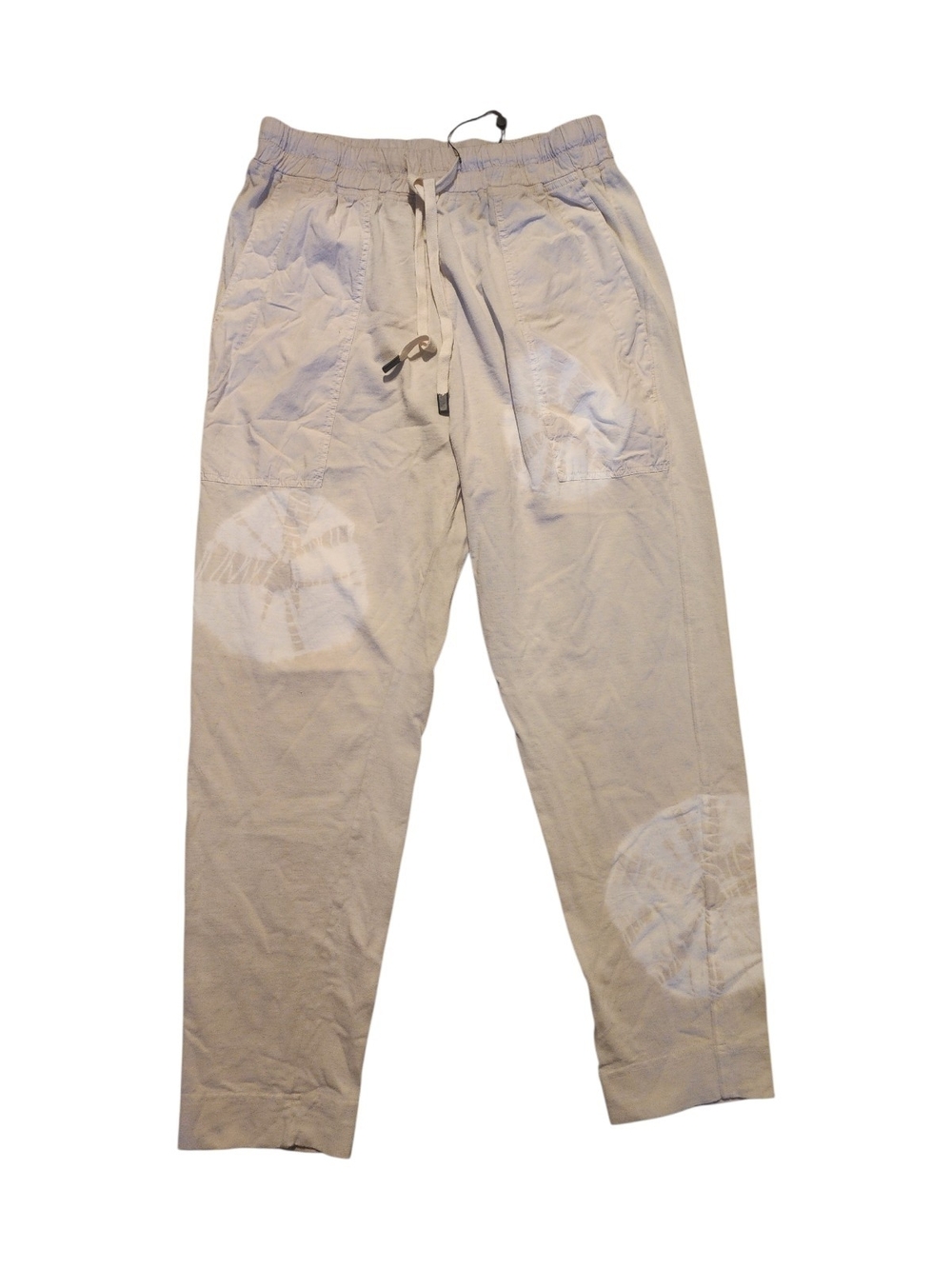 Bassike Tie-Dye Organic Cotton Drawstring Pants, Medium - Picture 2 of 6